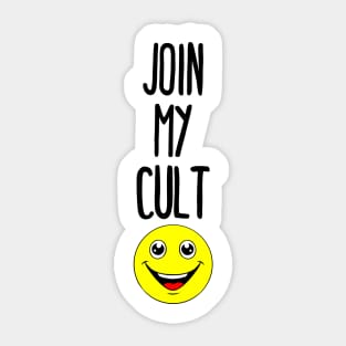 Join My Cult Sticker